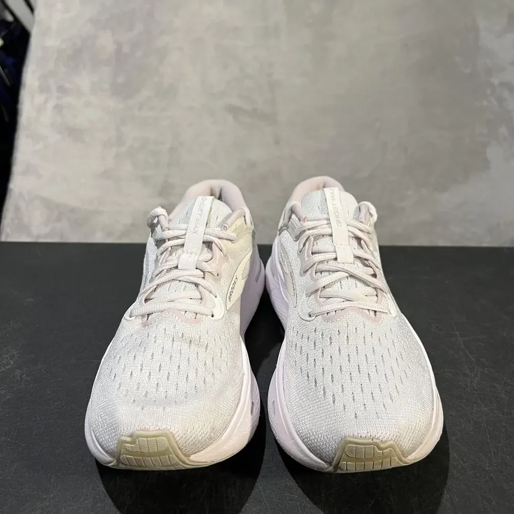 Brooks Ghost Max Running Shoes Womens 10 White DNA Loft Road Cushioned Sneakers